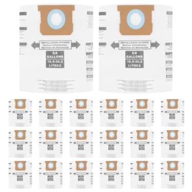 Imagem de Pacote com 20 sacos para aspirador de pó de alta eficiência 12RT300 QL20ATSP QPL650 84L250B