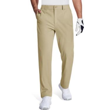 Imagem de Calças MAGCOMSEN, vestido de frente plana, resistente à água, para hom