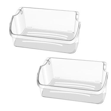 Imagem de Pacote com 2 Prateleira de compartimento de porta de geladeira AMI PAR