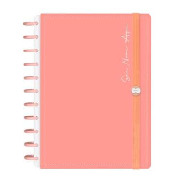 Imagem de Caderno De Disco Iscool Inteligente 140 Folhas Personalizado Solid Colors Pêssego G+