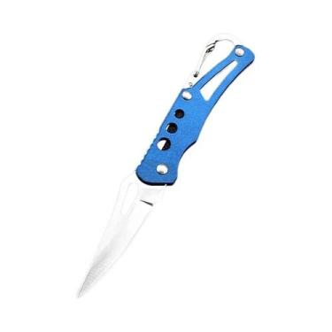 Imagem de Canivete Portátil Dobrável Para Chaveiro, Mini Faca Tática De Sobreviv