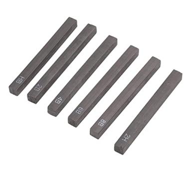 Imagem de Generic Conjunto de Lápis de Arte para Desenho de Esboço Portátil de Palitos de Carvão para Artistas, Conjunto de 6 para Presente de Design de Pintura