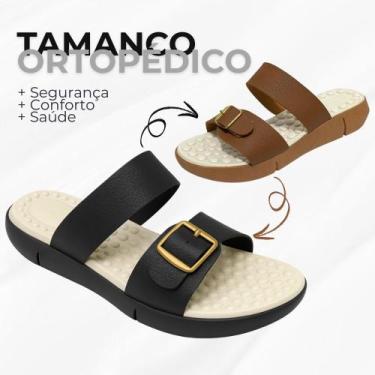 Imagem de Sandalia Ortopédica, Tamanco Leve Super Confortável Para Esporão Massa