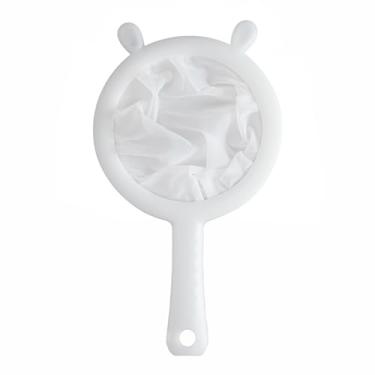 Imagem de Filtro de Malha de Nylon Ultrafino para Cozinha de 5,51 Polegadas, Peneira de Plástico Malha Fina Com Alça Ferramenta de Cozinha para Leite de Soja, café, Leite, Iogurte, Suco,