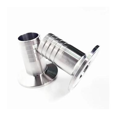 Imagem de Farpa de mangueira de 89 mm x braçadeira tripla de 3,5 polegadas SUS 304 aço inoxidável Tri-Clamp Acoplador de rabo de mangueira para fermentação doméstica