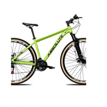 Imagem de Bicicleta Aro 29 Absolute Nero 5 Câmbios Shimano Deore-altus 27v Freio Hidráulico Garfo C-trava Verde Tam: 21