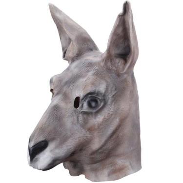 Imagem de Máscara Kangaroo Party, capa facial completa, fantasia de Halloween - 