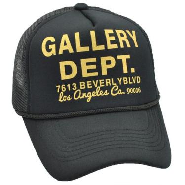 Imagem de Boné de beisebol Gallerys Depts Anime Snapback, algodão preto - yiweis