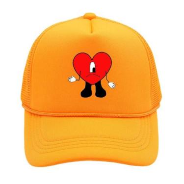 Imagem de Boné de beisebol Bads Bunny Anime Snapback Hat Poliéster Preto - yiwei