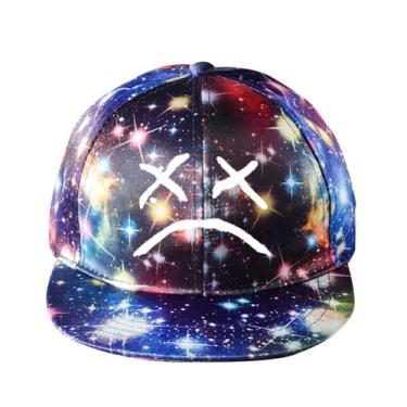 Imagem de Boné de beisebol Anime Snapback Cap Hip-Hop Flat Ajustável - yiweisai