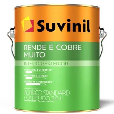 Imagem de Tinta Acrílica 3,6 Litros Rende Cobre Muito Tapeçaria 50842731 Suvinil