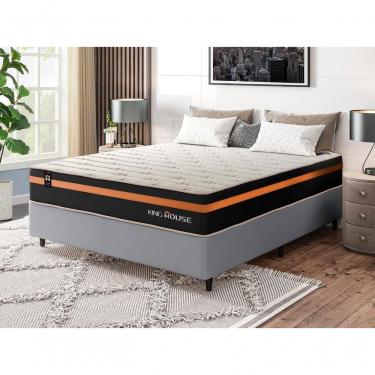 Imagem de Cama Box Molas Ensacadas Sirius Casal 138x188 King House
