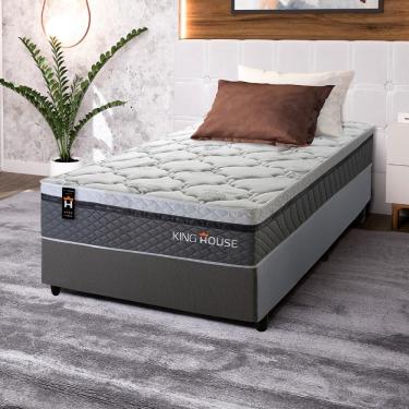 Imagem de Cama Box Molas Ensacadas Benton Solteirão 96x203 King House