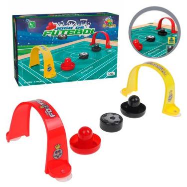 Imagem de Jogo Futebol De Disco Infantil Brinquedo De Mesa Portátil Para Criança