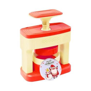 Imagem de Máquina De Fazer Crachás DIY Para Crianças, Kit Portátil De Botões Com