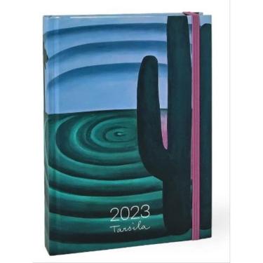 Imagem de 2023 Agenda Tarsila Do Amaral Distância Teca Diária M - 15,5 X 21,00