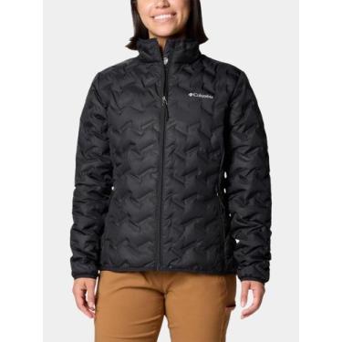 Imagem de Jaqueta Columbia Delta Ridge II Down Feminina Preto, GG, Preto