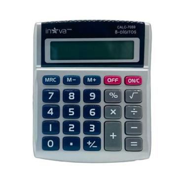 Imagem de Calculadora Eletrônica 8 Dígitos Inova INV-7059