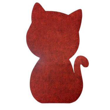 Imagem de Arranhador para Gatos Adesivo de Carpete Gato - StilloPet, Vermelho