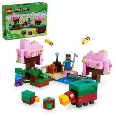 Imagem de O jardim em flor de cerejeira lego minecraft 304 peças 21260