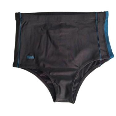 Imagem de Sunga Lisa/Estampada MASH, Preto-Verde, G