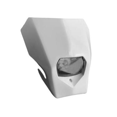 Imagem de Carenagem Farol Led Completo Amx Crf 230 Crf 250f, Branco