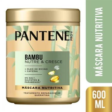 Imagem de Máscara de Tratamento Nutritiva Pantene Bambu 600 ml Pantene