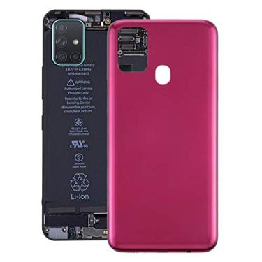 Imagem de HUANGYUNCHAO Acessórios telefônicos Tampa traseira da bateria para Samsung Galaxy M31 / Galaxy M31 Prime Substituição do telefone celular