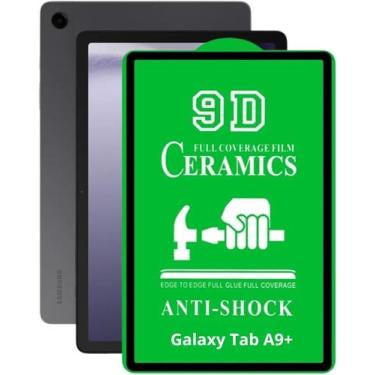 Imagem de Película de Tablet 9D Cerâmica Compatível Com Samsung Galaxy Tab A9 Pl