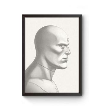 Imagem de Quadro Arte Marvel Visão Poster - Fanarte