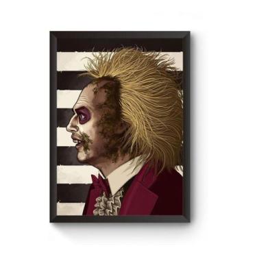 Imagem de Quadro Decorativo Beetlejuice - Fanarte