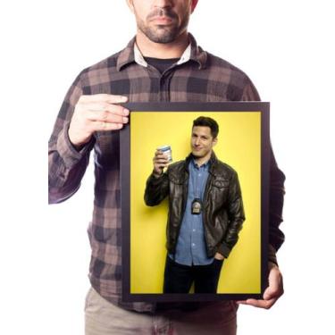 Imagem de Quadro Jake Peralta Brooklyn 99 Poster Moldurado - Fanarte