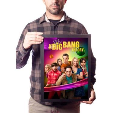 Imagem de Quadro The Big Bang Theory Poster Na Moldura - Fanarte