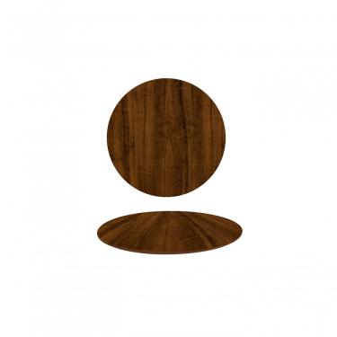 Imagem de Tampo Em Mdf 18mm Redondo 120 Cm - Pau Ferro Cor Marrom