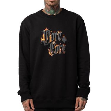 Imagem de Moletom MCD Careca Leve On Fire WT25 Masculino Preto