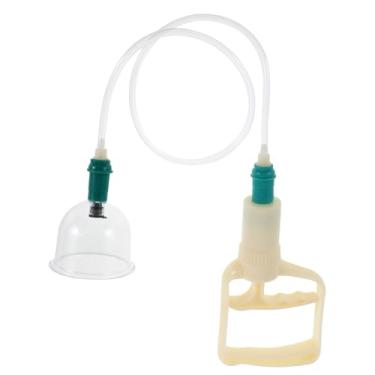 Imagem de FRCOLOR 1 kit de ventosas bomba de vácuo portátil para terapia chinesa de ventosas uso doméstico ferramentas de remoção de umidade com design fácil de usar