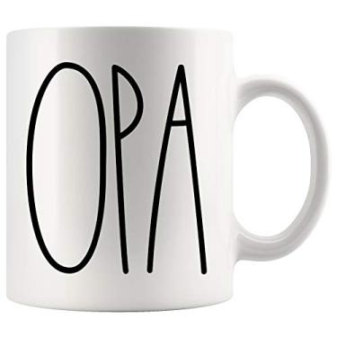 Imagem de Caneca Opa, caneca Opa, presentes para xícara de café de Natal, presente de aniversário, dia das mães/dia dos pais, caneca de café para a família presente de aniversário para a melhor xícara de café