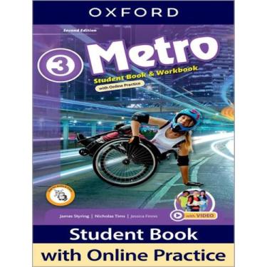Imagem de Metro 3 Sb With Online Practice Pk 2Nd Ed - OXFORD UNIVERSITY