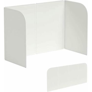 Imagem de XIVUIFOI Protetor contra respingos para cozinhar, protetor contra respingos de fogão de 4 lados, defletor dobrável à prova de óleo, proteção contra respingos para balcão de cozinha