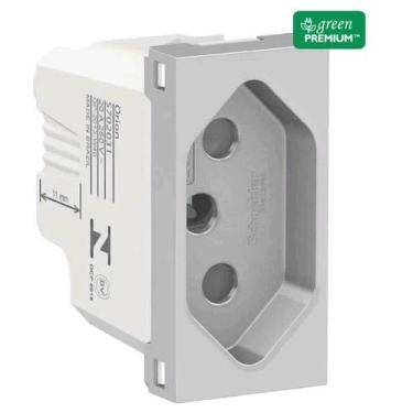 Imagem de Schneider orion modulo tomada 2p+t 20a aluminio s70203174