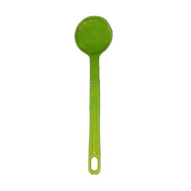Imagem de Concha De Feijão Nylon Talher Cozinha Utensílio Verde 28Cm