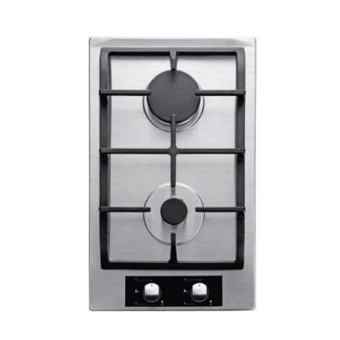 Imagem de Cooktop A Gás Dominó Cuisinart 2 Queimadores 30cm Inox 4092740113 220V