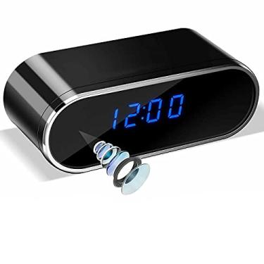 Imagem de Câmera espiã de HD 1080P Wi-Fi oculto visão noturna sem fio Alarme Nanny Cam de segurança