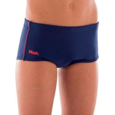Imagem de Sunga Infantil com Vivos Laterais Mash Kids 312.09-Masculino