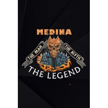 Imagem de Archery Training Book - Medina The Man The Myth The Legend Art Gift for Medina Nice: Log Book, Tracker, Chart, Diary, Record Book for Archery ... Gift for Archer, Archery Lovers,Daily Journal