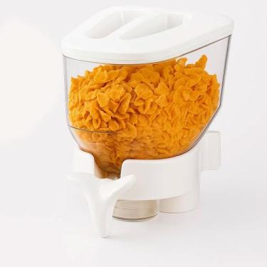 Imagem de Dispenser de Parede para Cereais Grãos e Ração com Dosador e Tampa 1,4