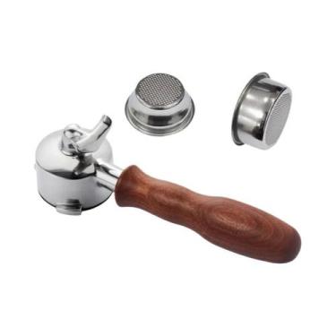 Imagem de Portafilter De Café De Boca Dupla De Aço Inoxidável 54mm Para Breville