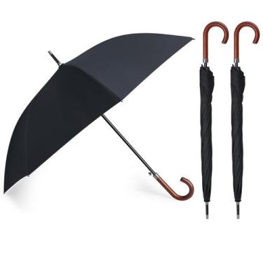 Imagem de Guarda-chuva Silkfly Auto Open 122 cm à prova de vento, inquebrável, 2