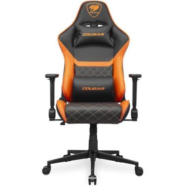Imagem de Cadeira Cougar Armor One V2, Couro PVC Premium, Ajuste de Altura, Bolso Traseiro (3MAO2ORB.0001)