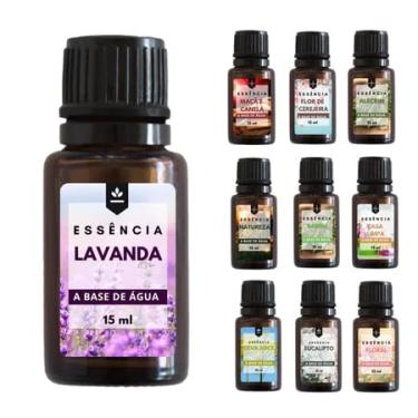 Imagem de Super Kit 10 Essências Para Umidificador Aromatizador e Difusor Elétrico 15ml